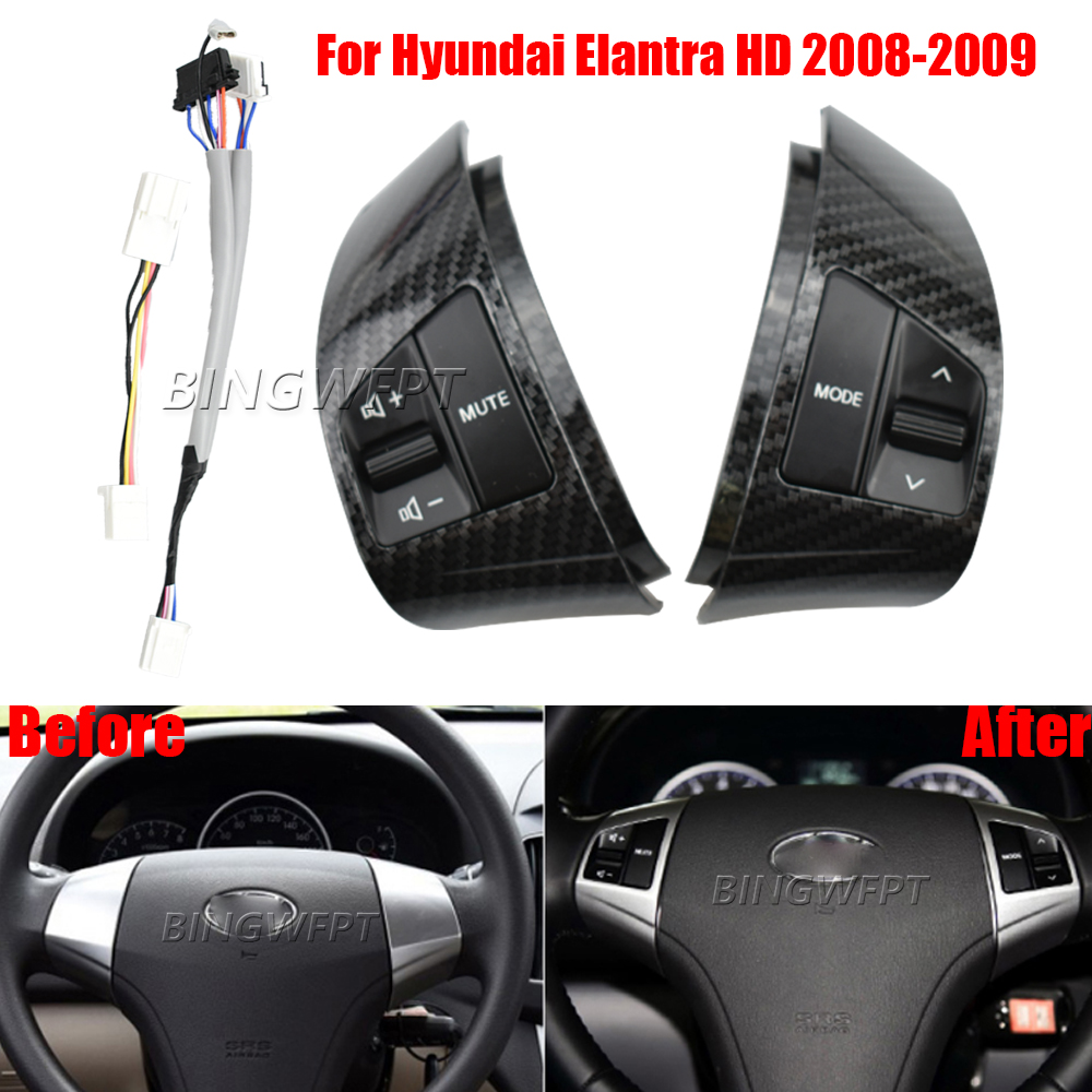 Audio Music Volume - Voor Hyundai Elantra HD 2008-2012 Multifunctionele