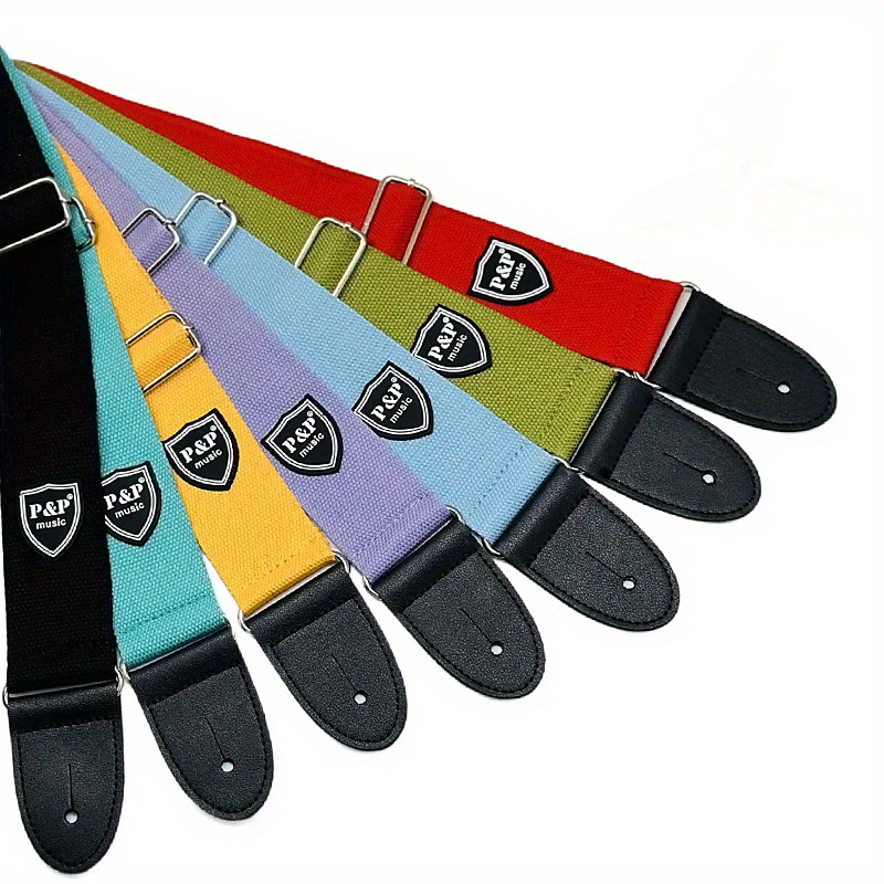 Guitar Strap Padded - Levendige kleuren gitaarband - Zacht gevoerd,