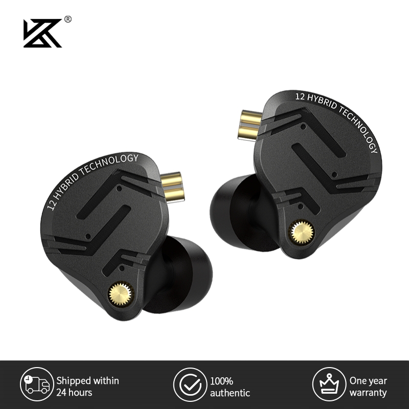 Audio Music Technology - KZ ZS12 PRO X Metalen Koptelefoon