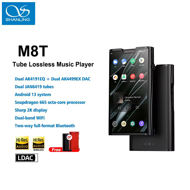 Audio Player With Youtube Music - SHANLING M8T Flagship Tube Android Draagbare