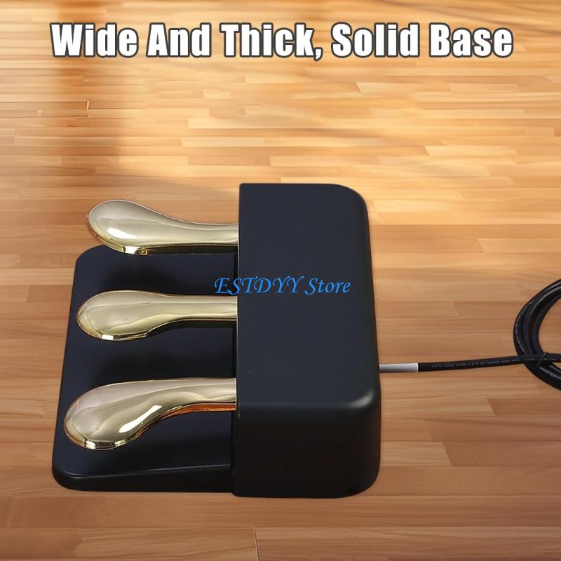 Piano Sustain Pedal - G6DE Gebruiksvriendelijk Sustainpedaal Geschikt voor toetsenborden