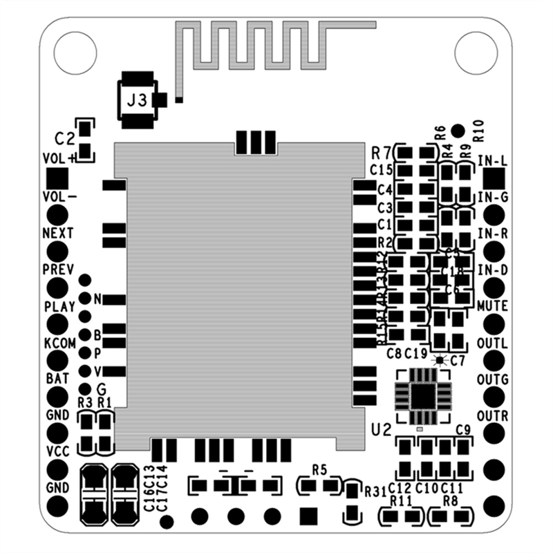 Audio Music Add - FULL-DC 5 V/12 V Bluetooth Muziek