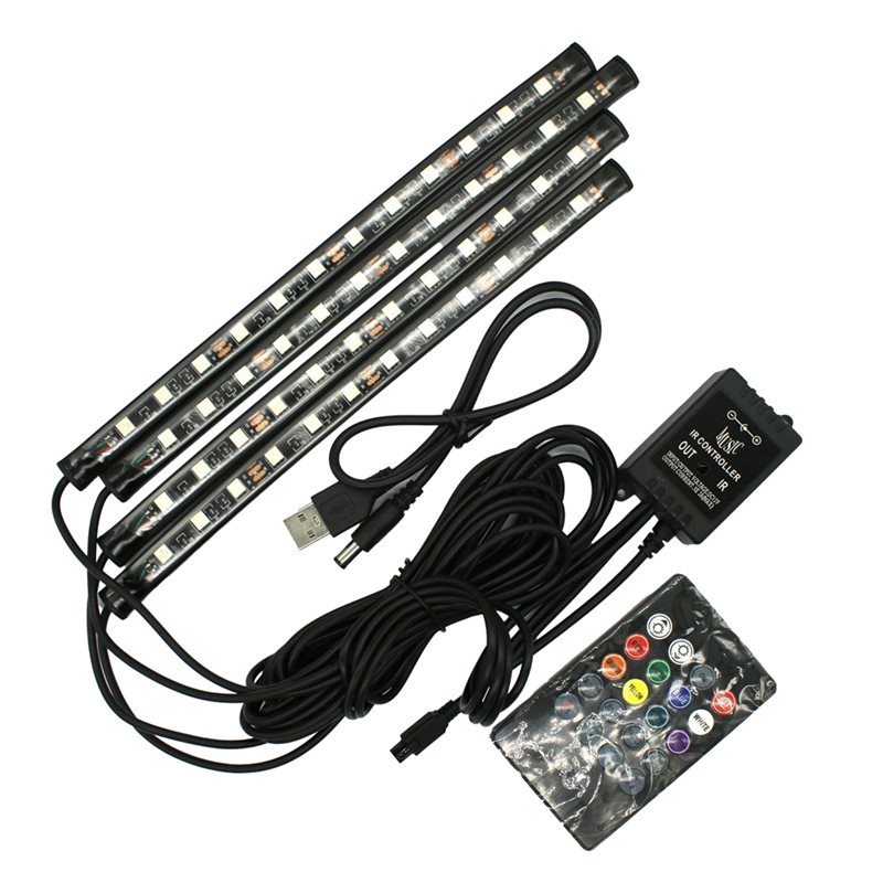Audio Happy Music - 【HAPPY】USB Stereo RGB Muziekniveau-licht Dual LED
