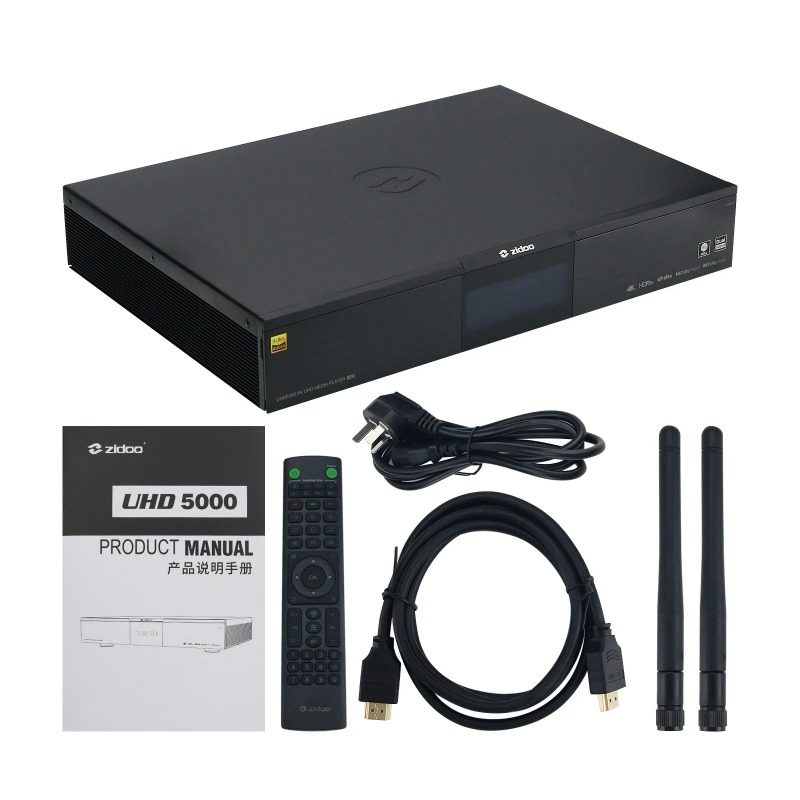 Audiovision Music Player - UHD5000 Ultra-HD muziekspeler 4K HDR Dolby
