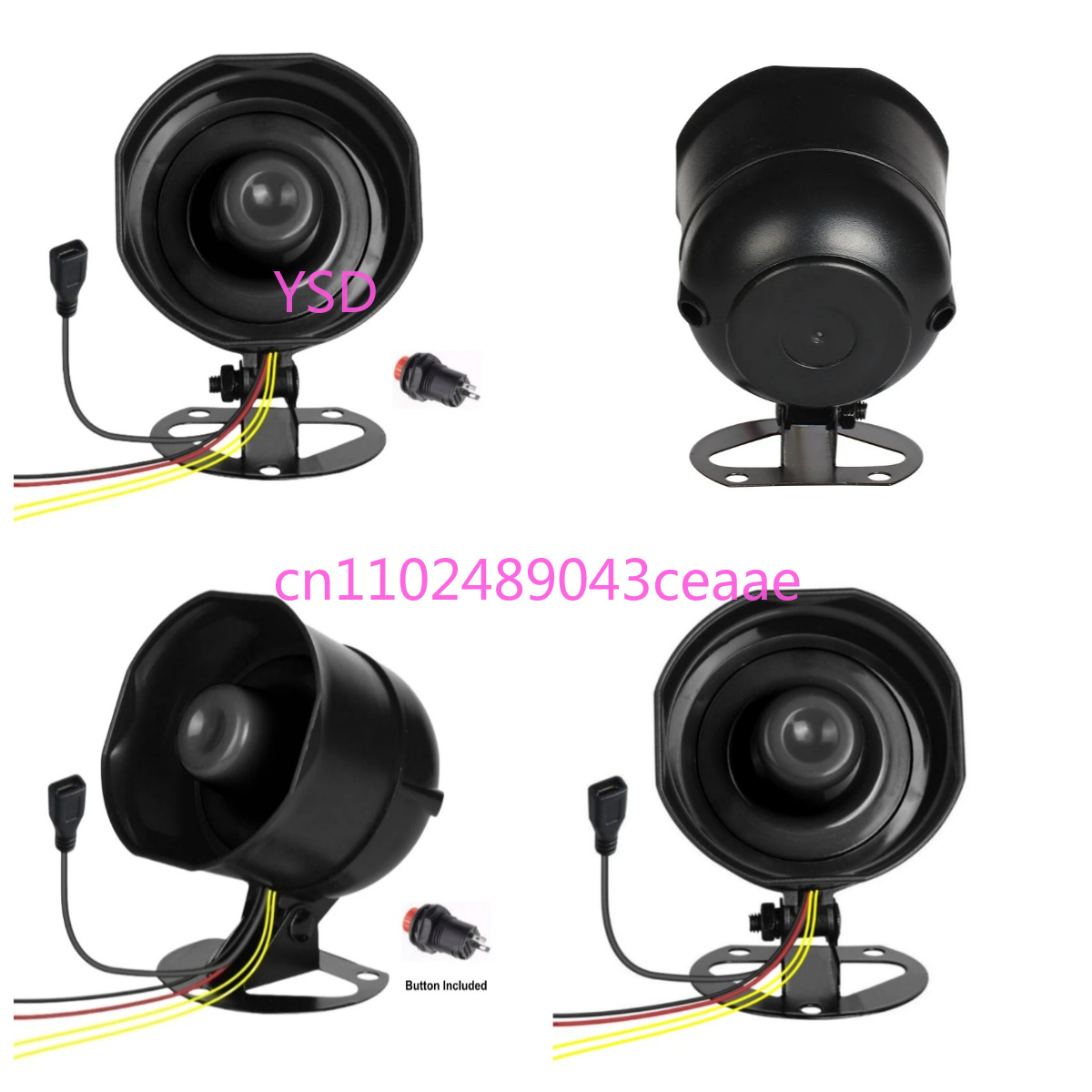Audio Music For Download - Aanpasbare MP3 Muziekautohoorn Eén-Knops Trigger Downloadbare