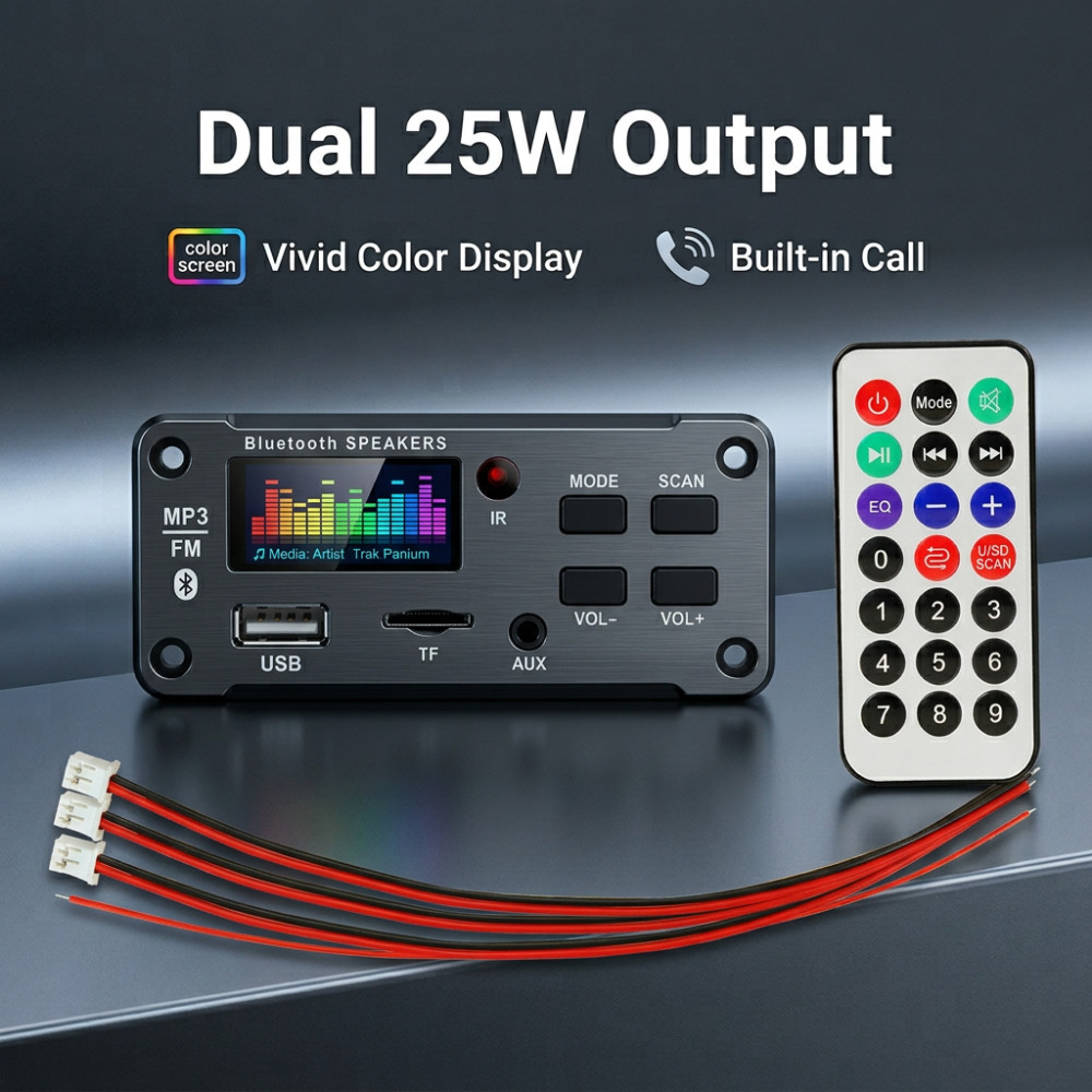 Audio Music Volume - 50W Versterker Bluetooth MP3 WMA WAV
