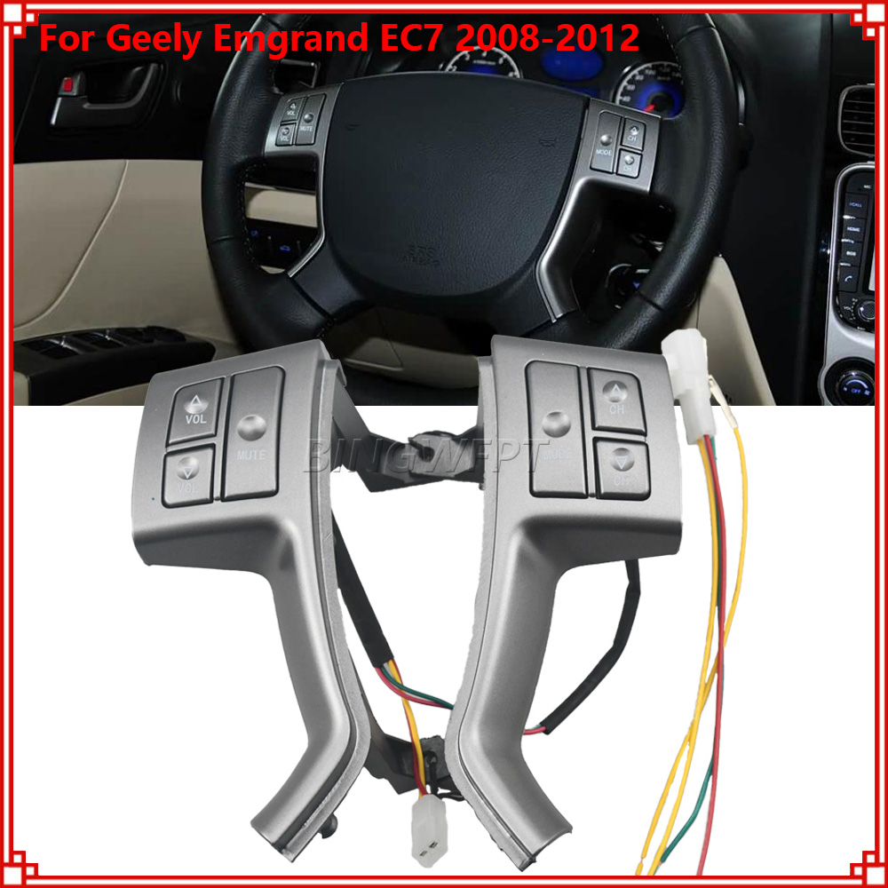 Audio Music Volume - Stuurbedieningsknoppen voor Geely Emgrand EC7 2008