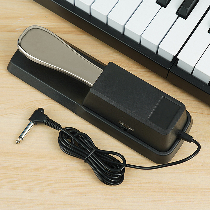 Piano Sustain Pedal - Universeel draagbaar elektronisch toetsenbord Sustainpedaal voor