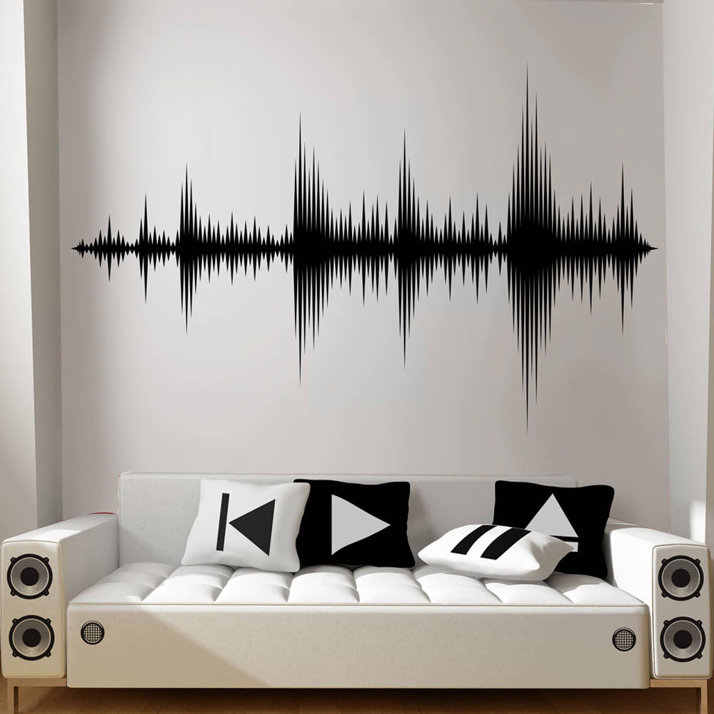 Audio Wave Muurtattoo Geluid W - Audio Music Remover Free recensie en prijs