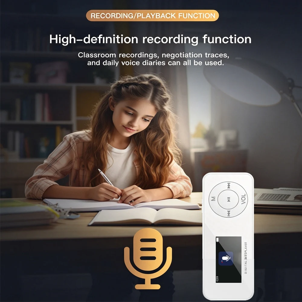KEBIDU Draagbare MP3-speler Bl - Audio Music Recorder recensie en prijs