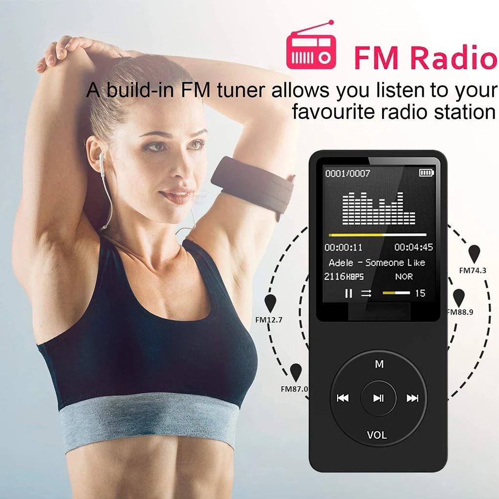 Draagbare MP3-speler Oplaadbar - Audio Music Recorder recensie en prijs