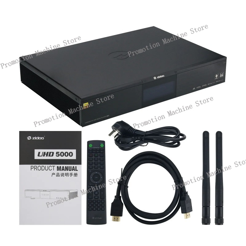 ZIDOO UHD5000 Ultra-HD muzieks - Audiovision Music Player recensie en prijs