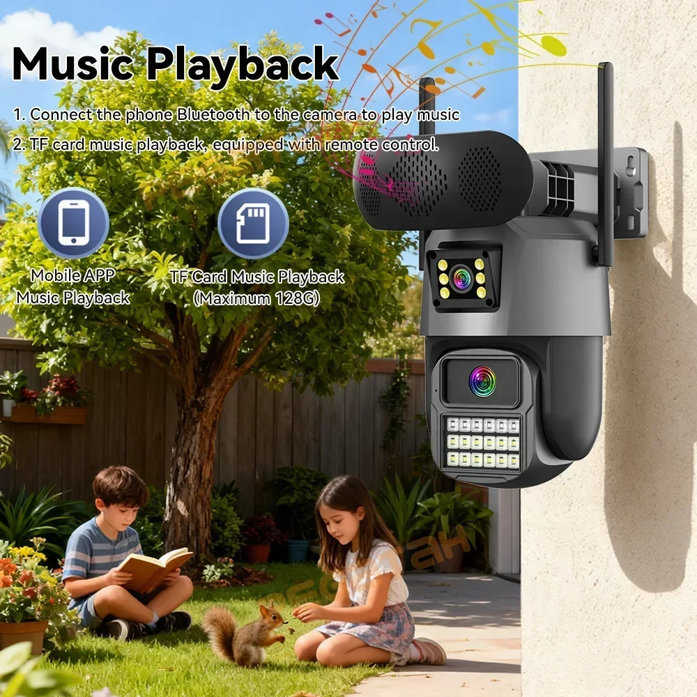 8MP buitenbeveiligingscamera m - Audiovision Music Player recensie en prijs