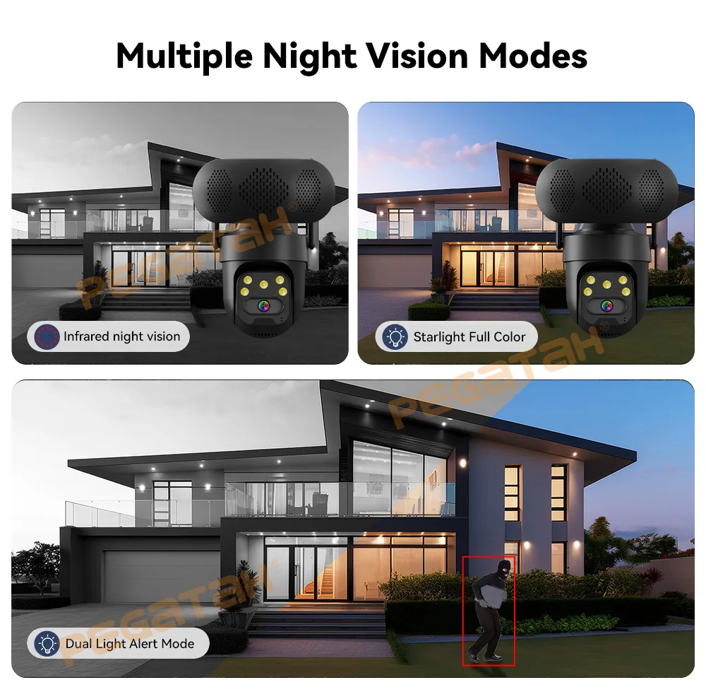 5MP IP-camera Buiten 2.4G WiFi - Audiovision Music Player recensie en prijs