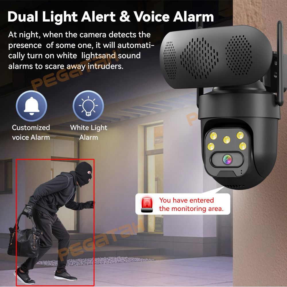 5MP IP-camera Buiten 2.4G WiFi - Audiovision Music Player recensie en prijs