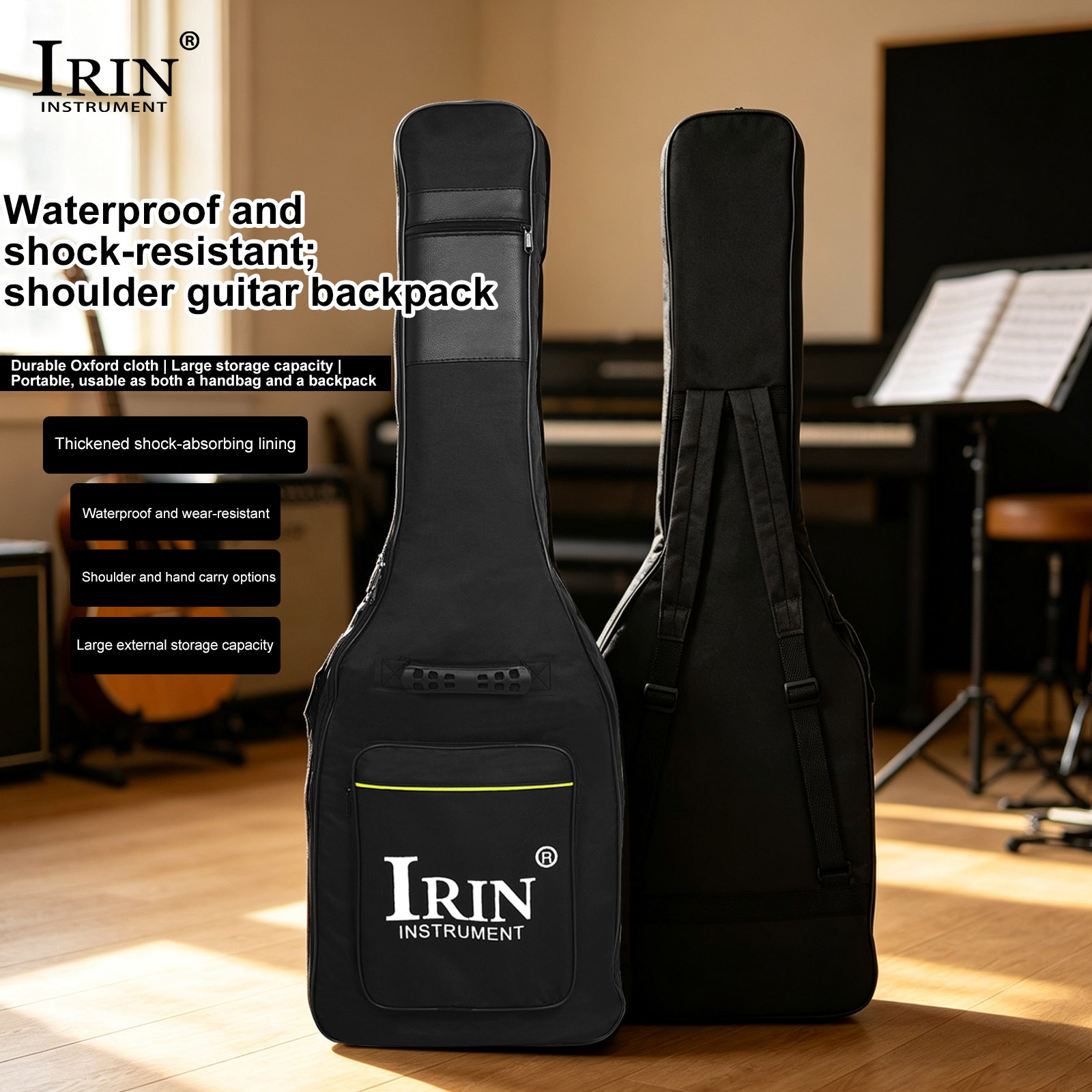 IRIN MC23 Elektrische Gitaarko - Guitar Strap Padded recensie en prijs