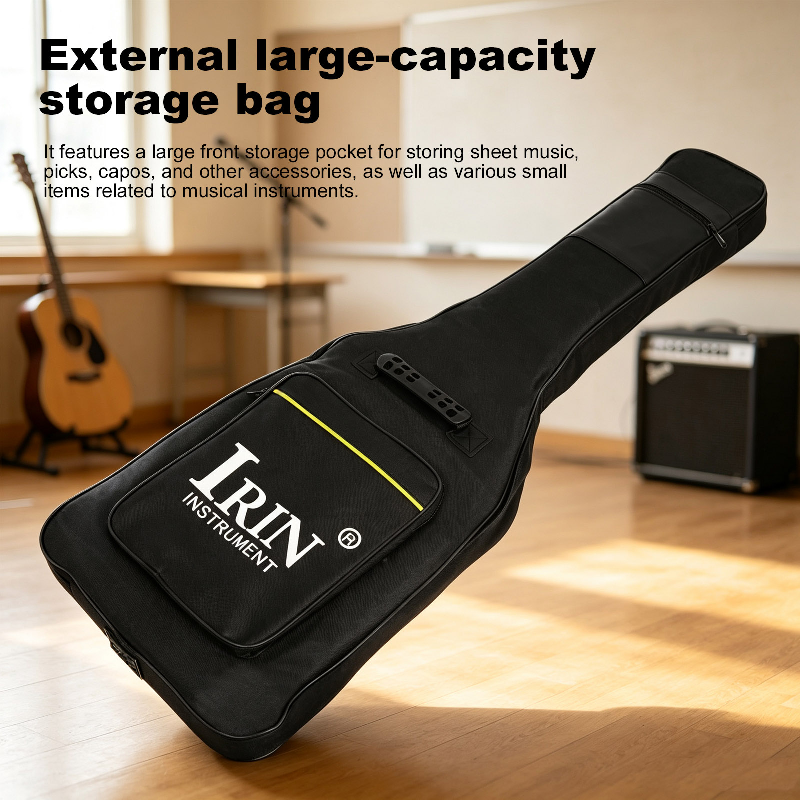 IRIN MC23 Elektrische Gitaarko - Guitar Strap Padded recensie en prijs