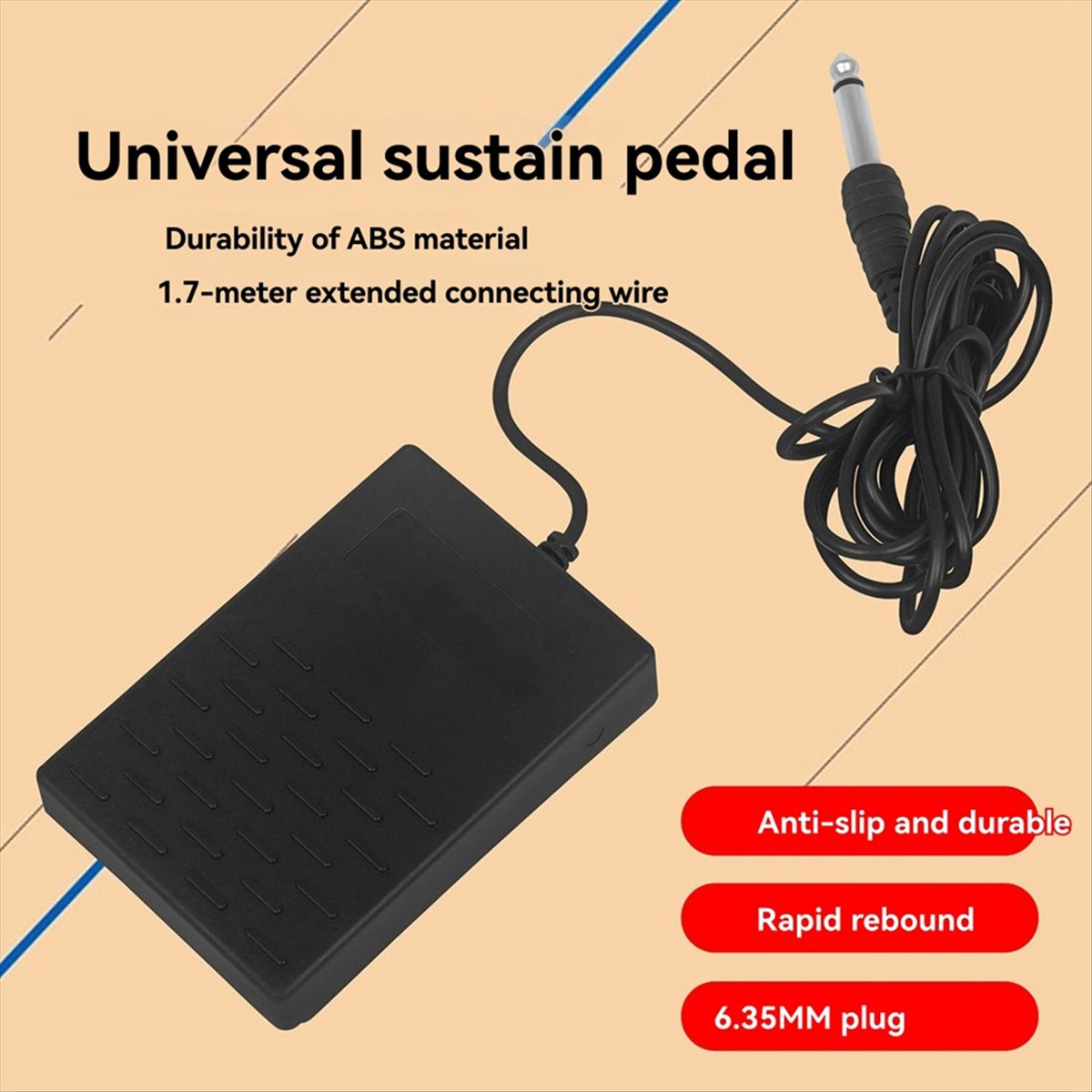 Nieuwe aanwinst Professioneel  - Piano Sustain Pedal recensie en prijs