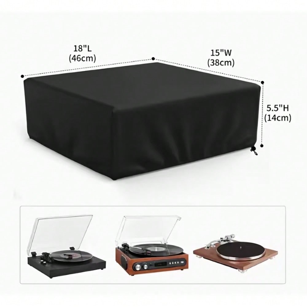 Stofkap voor vinylplatenspeler - Audio Music Recorder recensie en prijs