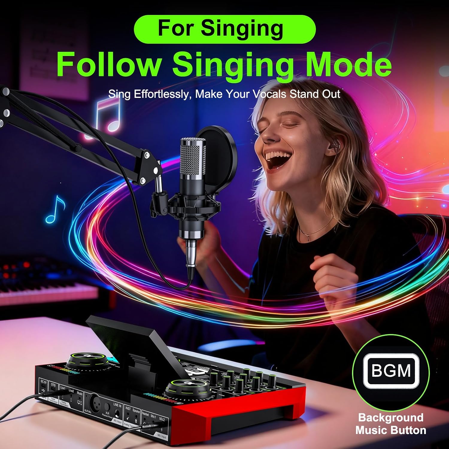 Tenlamp G10 Live streaming aud - Audio Music Recorder recensie en prijs